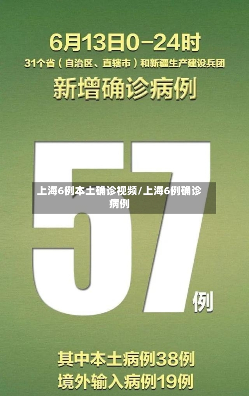 上海6例本土确诊视频/上海6例确诊病例