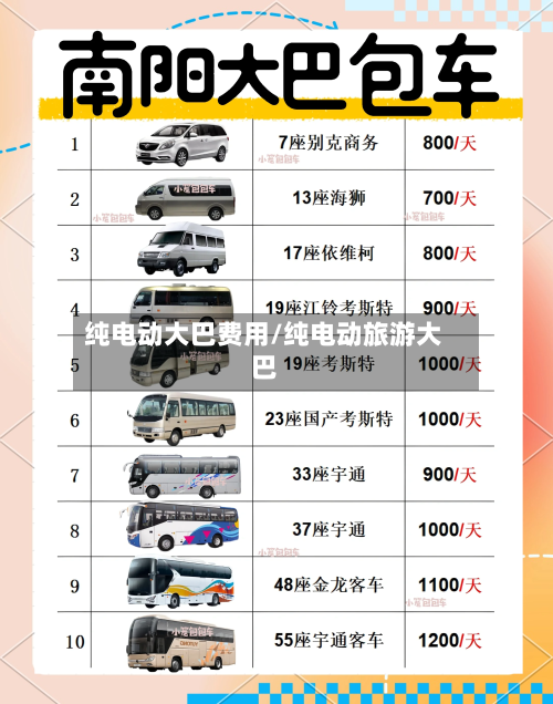 纯电动大巴费用/纯电动旅游大巴-第3张图片