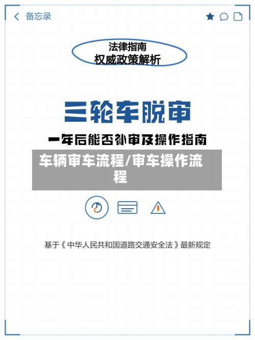 车辆审车流程/审车操作流程