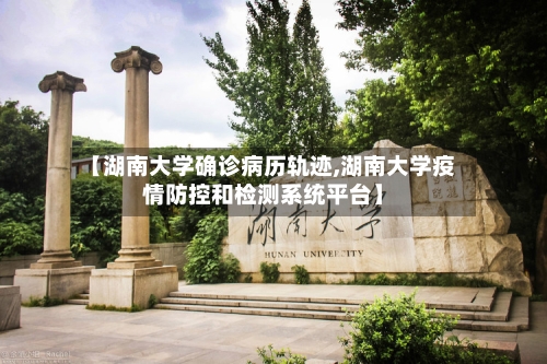 【湖南大学确诊病历轨迹,湖南大学疫情防控和检测系统平台】