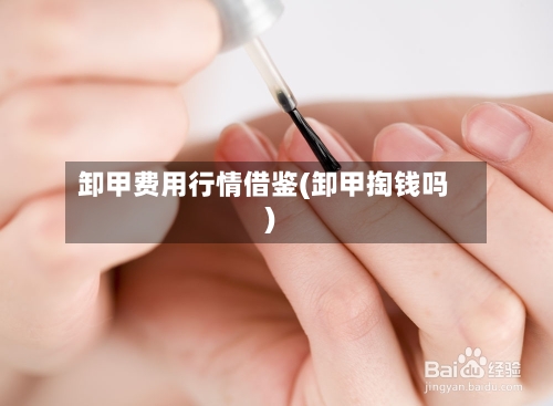 卸甲费用行情借鉴(卸甲掏钱吗)-第2张图片