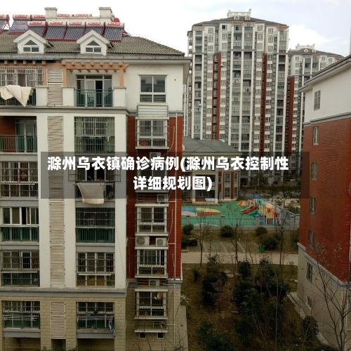 滁州乌衣镇确诊病例(滁州乌衣控制性详细规划图)-第2张图片