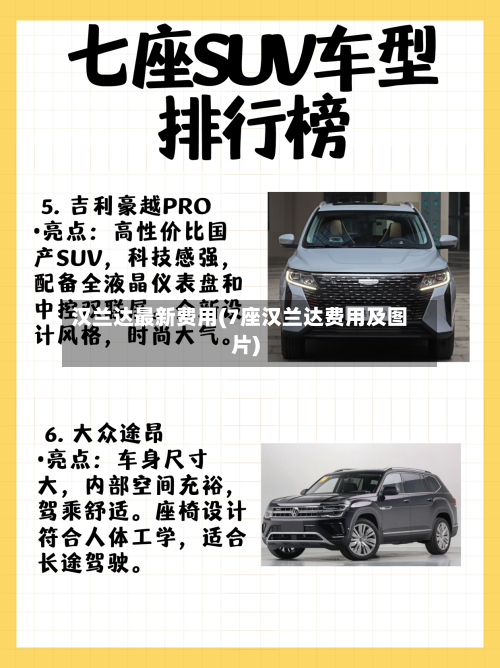汉兰达最新费用(7座汉兰达费用及图片)-第2张图片