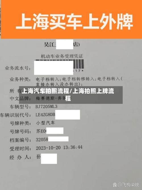 上海汽车拍照流程/上海拍照上牌流程-第3张图片