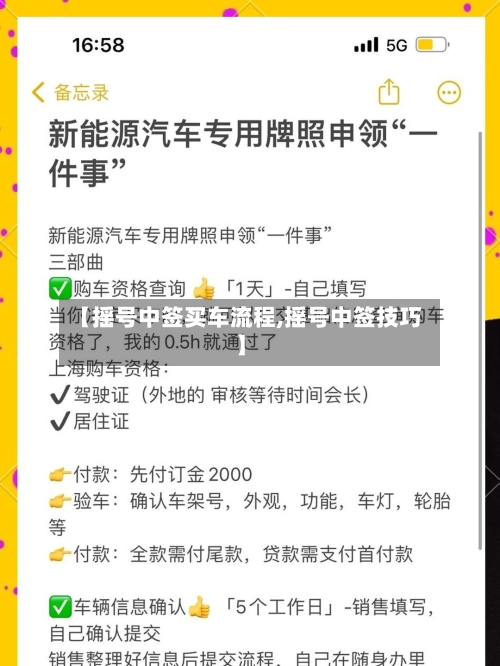 【摇号中签买车流程,摇号中签技巧】-第3张图片