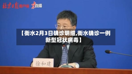 【衡水2月3日确诊明细,衡水确诊一例新型冠状病毒】