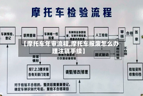 【摩托车年审流程,摩托车报废怎么办理注销手续】-第3张图片